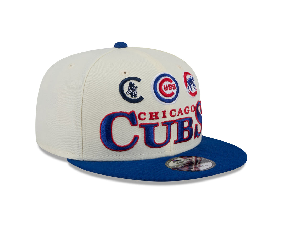 Chicago Cubs Logos Archive 9Fifty Snapback Cap by New Era – Ivy Shop