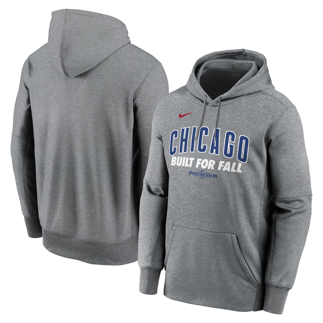 Chicago Cubs 2025 Postseason Grey Unisex Sweatshirt HOODIE Nike