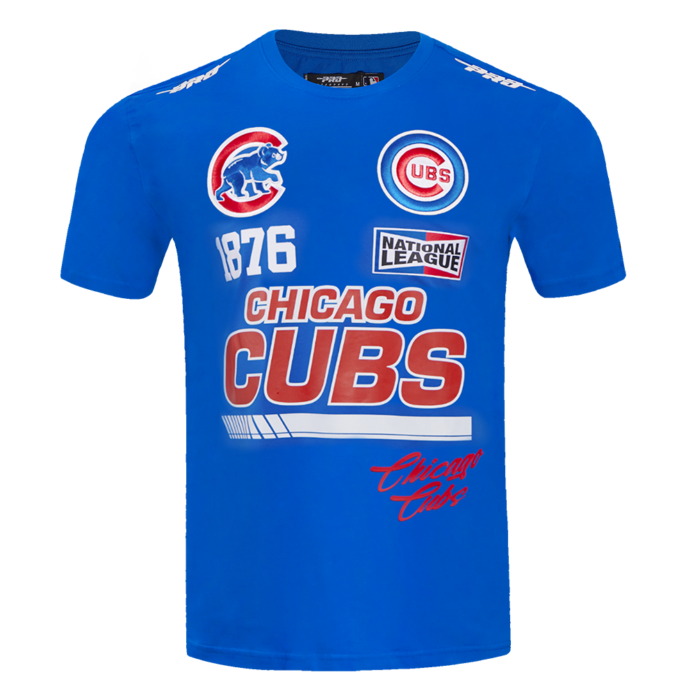 Pro Cubs CHICAGO CUBS PRO STANDARD MEN'S FAST LANE RACE ROYAL TEE – Ivy Shop