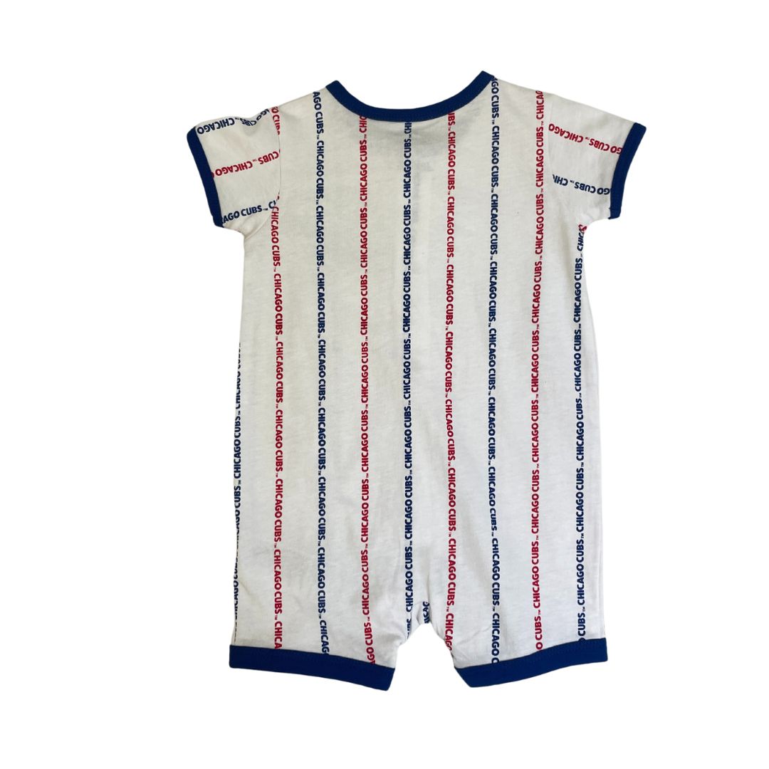 CHICAGO CUBS WALKING BEAR LOGO INFANT ONESIE