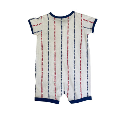 CHICAGO CUBS WALKING BEAR LOGO INFANT ONESIE