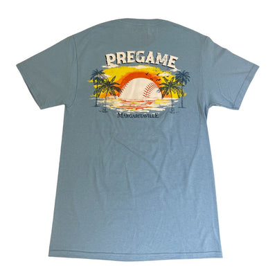 CHICAGO CUBS MARGARITAVILLE MEN'S BLUE SUNSET TEE