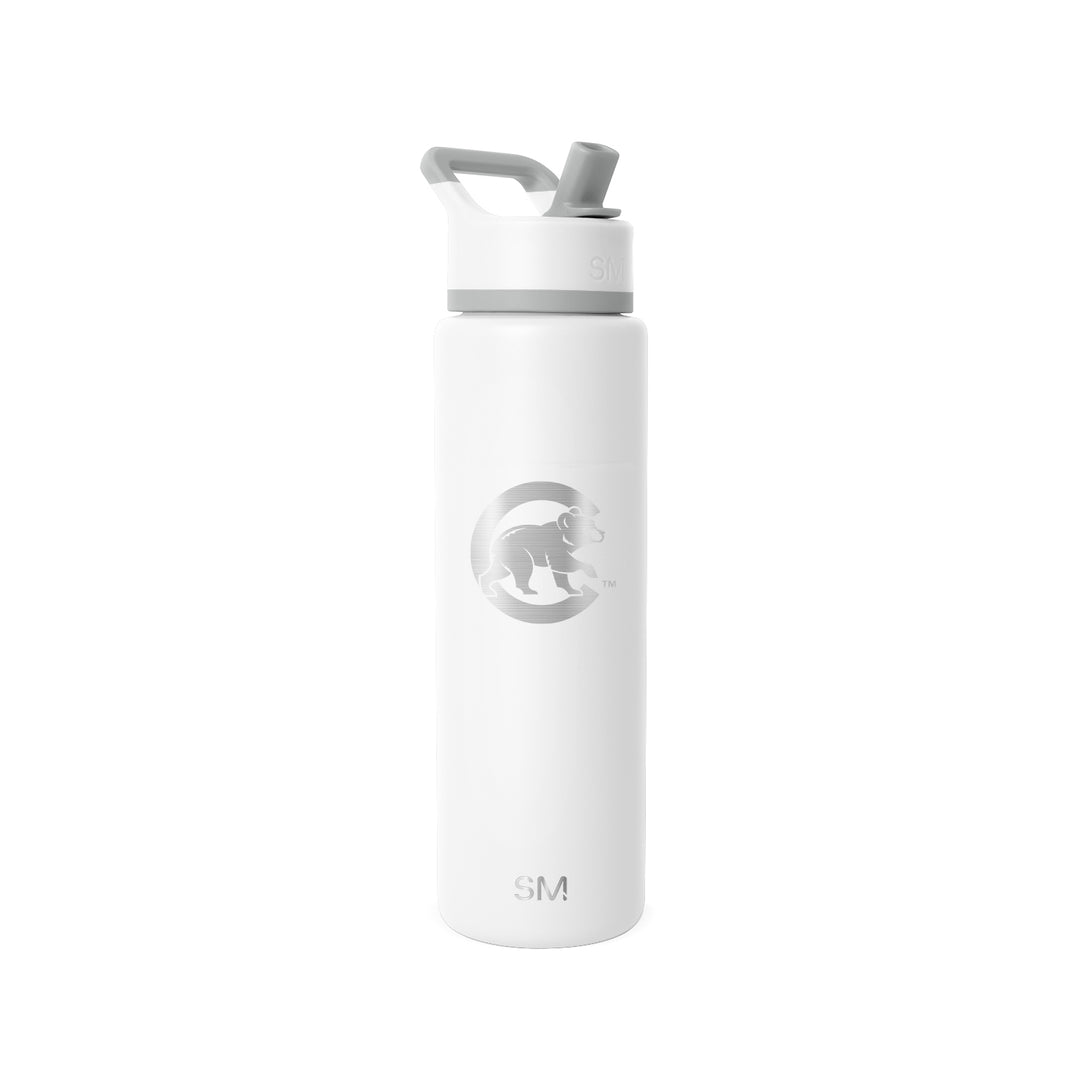 Chicago Cubs Summit White Bottle by Simple Modern - 32oz Home & Office Simple Modern
