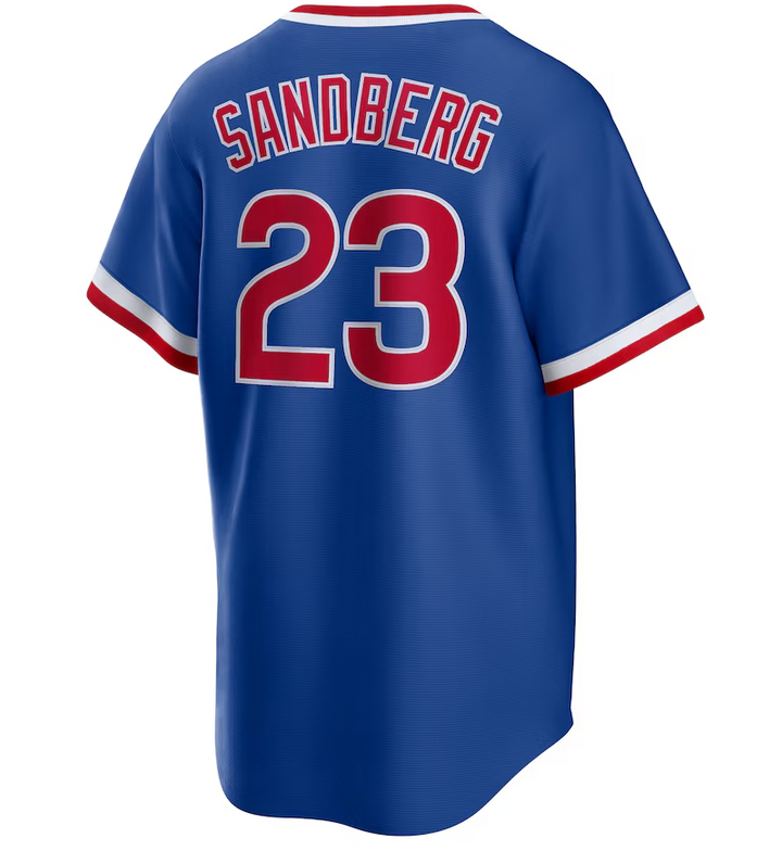 Chicago Cubs Nike Ryne Sandberg Cooperstown Jersey by Nike Jerseys NIKE