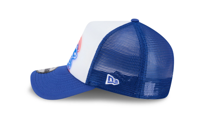 Chicago Cubs Painted Walking Bear White & Royal Toddler 9Forty Trucker Cap by New Era Cap NEW ERA CAP COMPANY