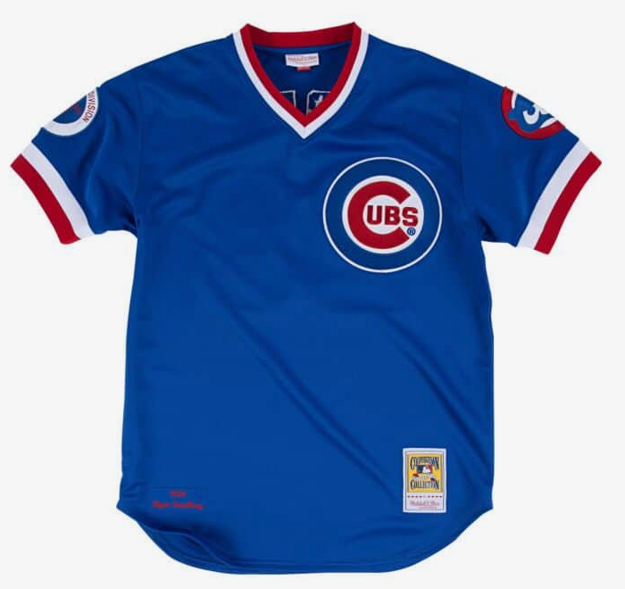 Chicago Cubs Mitchell & Ness Authentic Ryne Sandberg Alternate Jersey by Mitchell & Ness Jerseys MITCHELL & NESS
