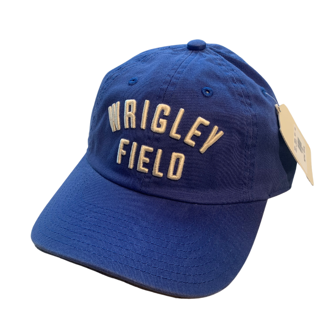 WRIGLEY FIELD AMERICAN NEEDLE BALLPARK BLUE ADJUSTABLE CAP