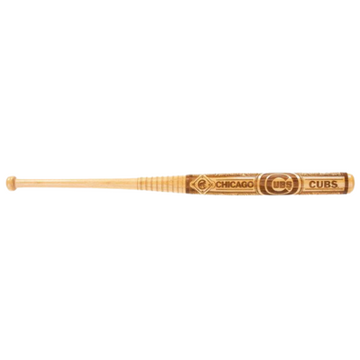 CHICAGO CUBS PILLBOX MINI WOODEN SOUVENIR BASEBALL BAT