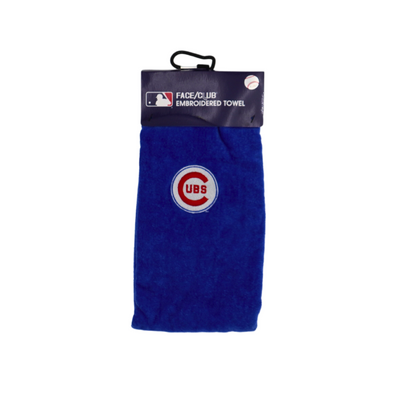 CHICAGO CUBS WINCRAFT C LOGO EMBROIDERED GOLF TOWEL