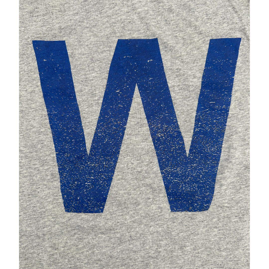 Chicago Cubs Unisex W Collection Grey Tee by New Era Short Sleeve Tees NEW ERA CAP COMPANY INC