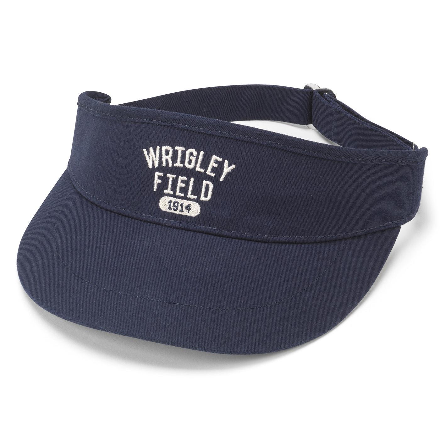 WRIGLEY FIELD AMERICAN NEEDLE NAVY VISOR