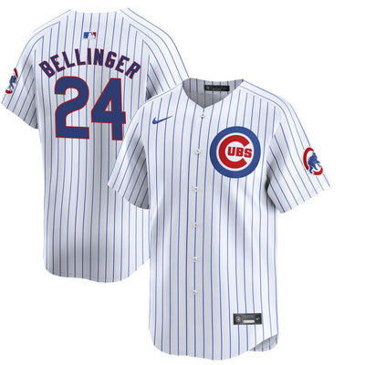 CHICAGO CUBS CODY BELLINGER LIMITED PINSTRIPE HOME JERSEY