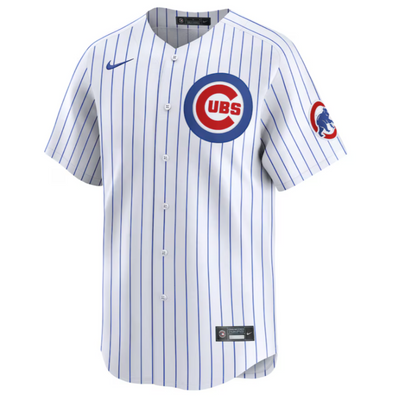 CHICAGO CUBS JAVIER ASSAD LIMITED PINSTRIPE HOME JERSEY