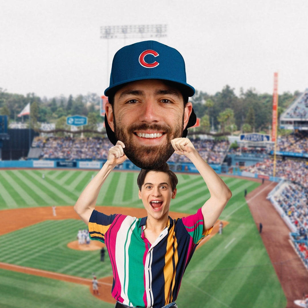 Dansby Swanson - Big Head - Official MLB - Chicago Cubs - Foam Core Cutout Big Head UNASSIGNED