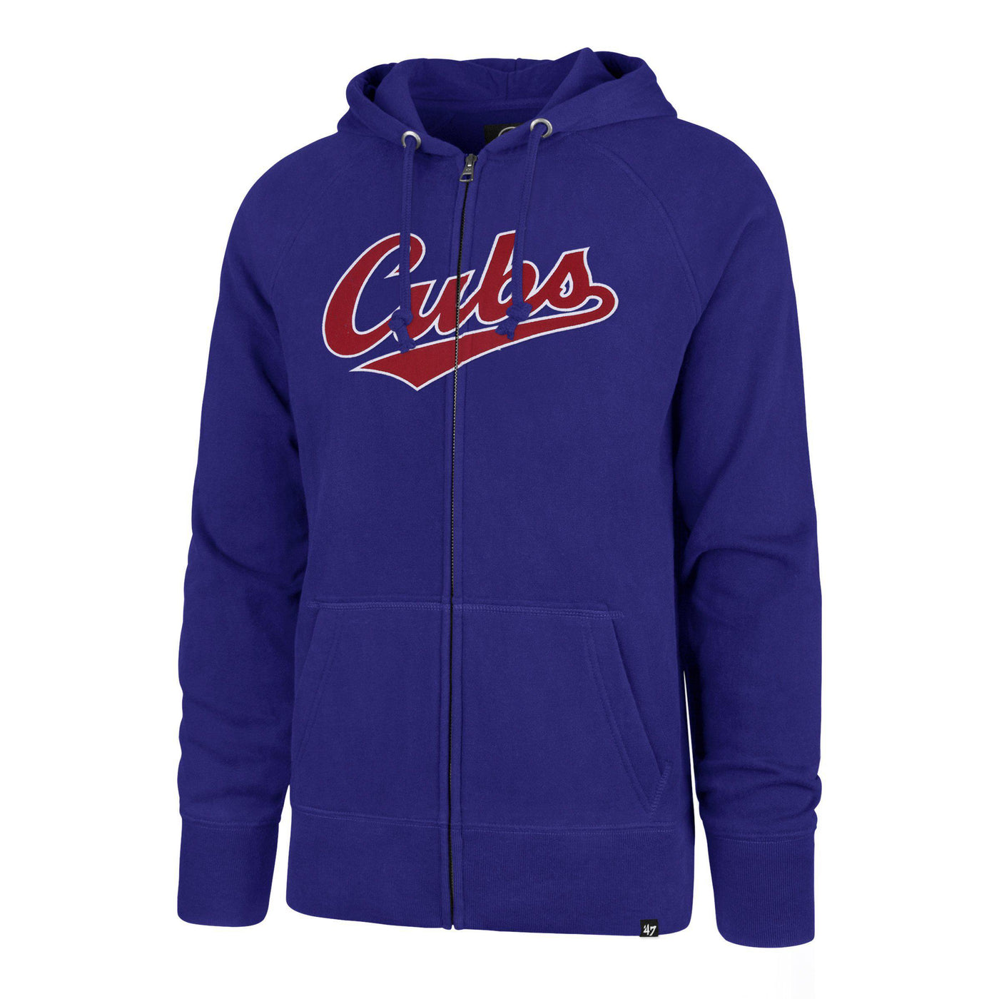 OVATION '47 RAGLAN CHICAGO CUBS FULL ZIP HOODIE - Ivy Shop