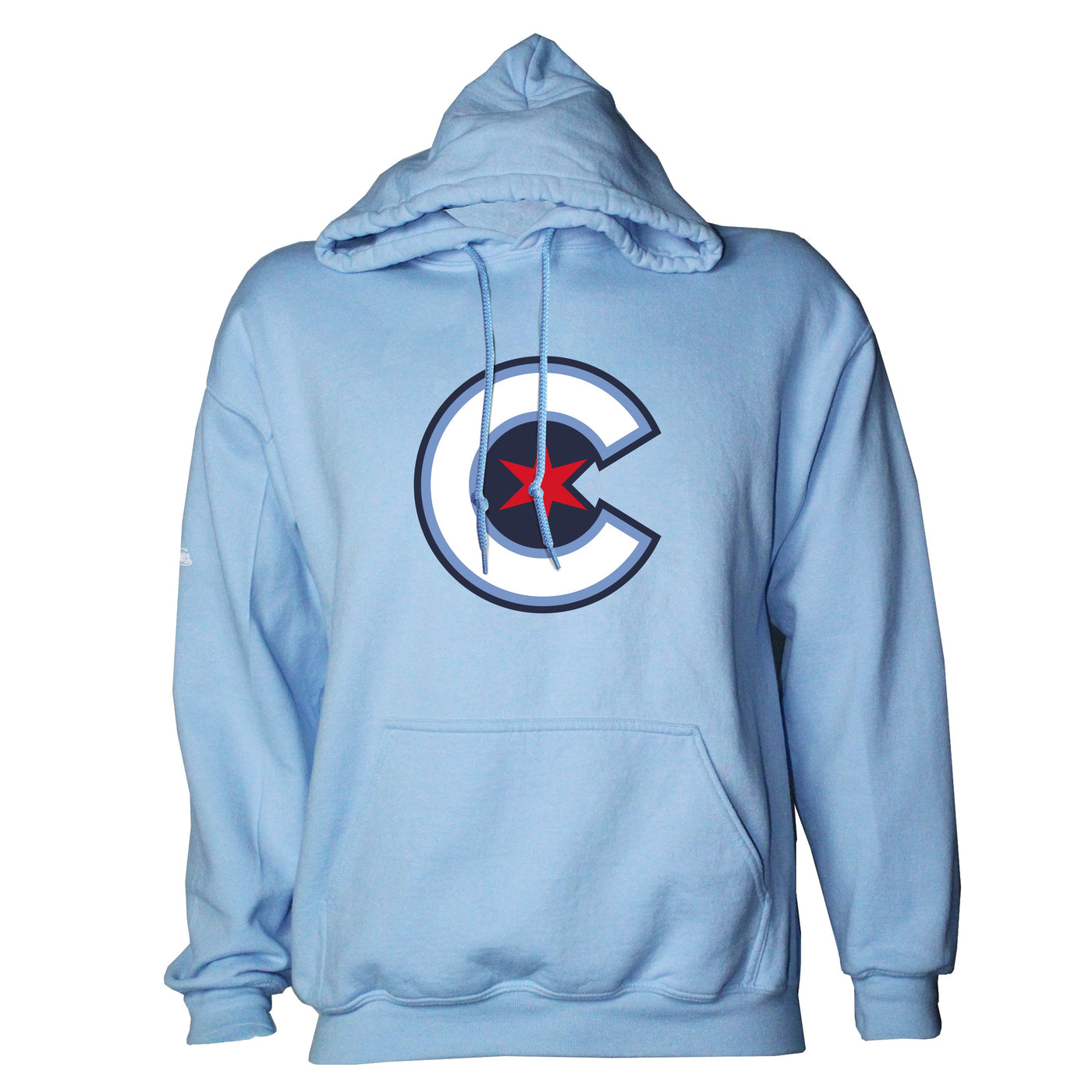 Chicago Cubs Dynasty Men's City Connect Light Blue Hoodie S