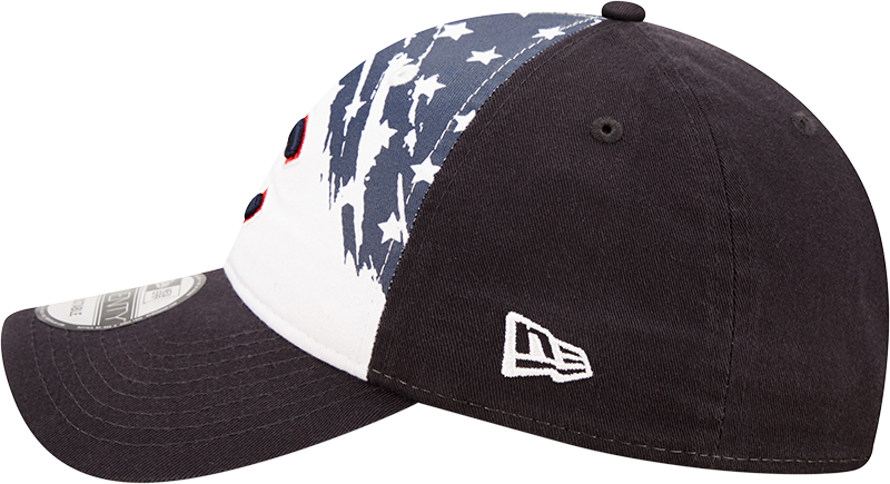 CHICAGO CUBS NEW ERA RED, WHITE, AND BLUE 9TWENTY ADJUSTABLE CAP