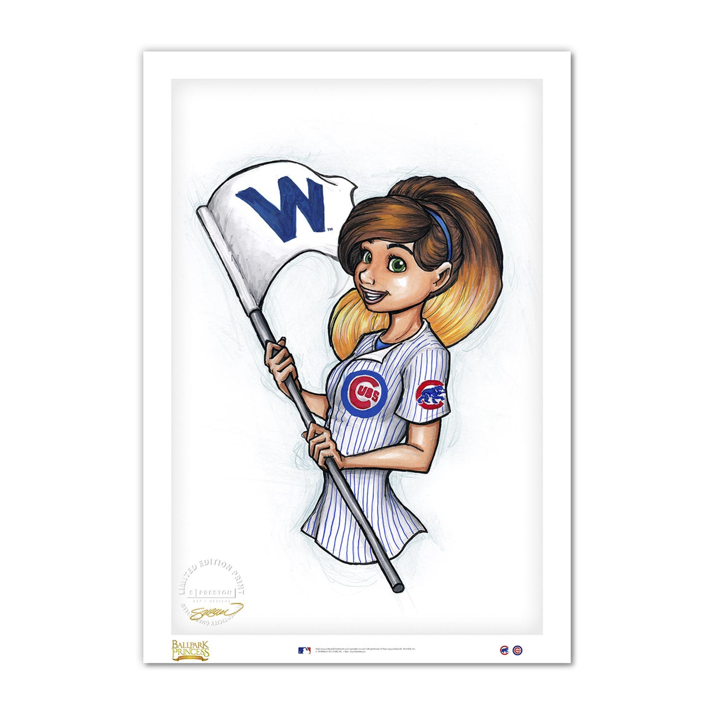 BALLPARK PRINCESS: KONNI MACKENZIE PRINT - Ivy Shop