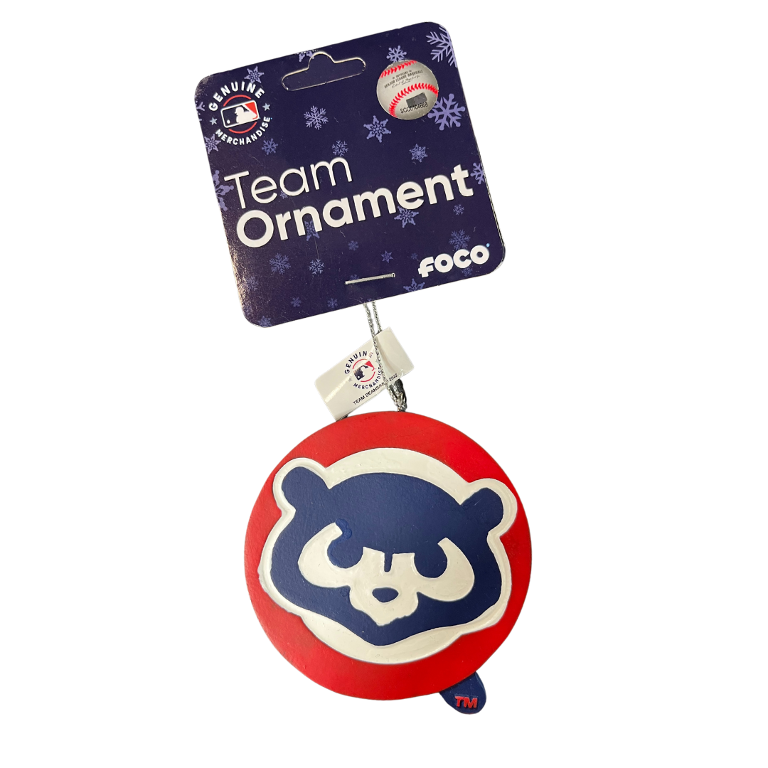 CHICAGO CUBS FOCO 1984 LOGO ORNAMENT