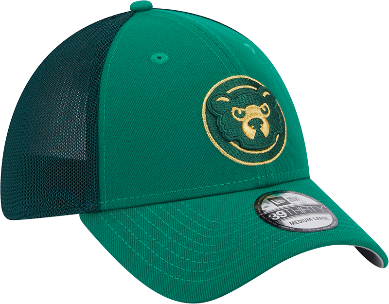 CHICAGO CUBS NEW ERA 1996 GREEN AND GOLD 39THIRTY CAP