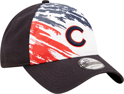 CHICAGO CUBS NEW ERA RED, WHITE, AND BLUE 9TWENTY ADJUSTABLE CAP