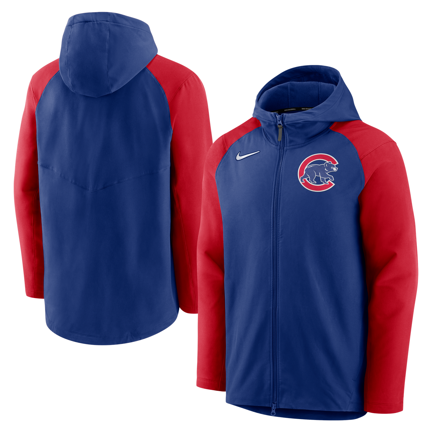 CHICAGO CUBS NIKE MEN'S PLATERS THERMA ZIP JACKET