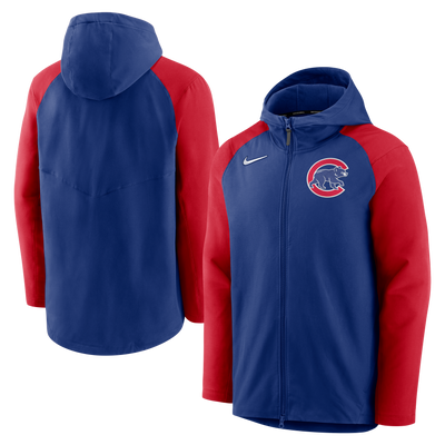 CHICAGO CUBS NIKE MEN'S PLATERS THERMA ZIP JACKET