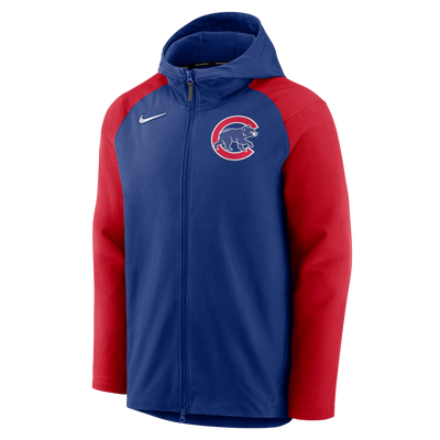 CHICAGO CUBS NIKE MEN'S PLATERS THERMA ZIP JACKET