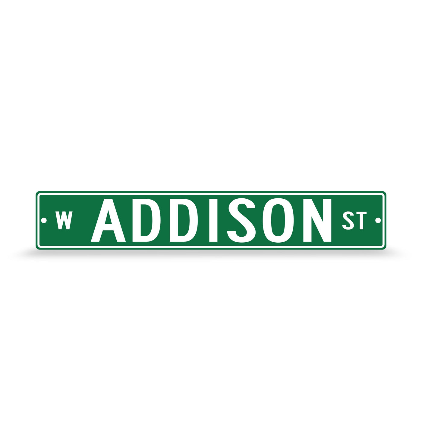 CHICAGO CUBS RICO ADDISON STREET SIGN