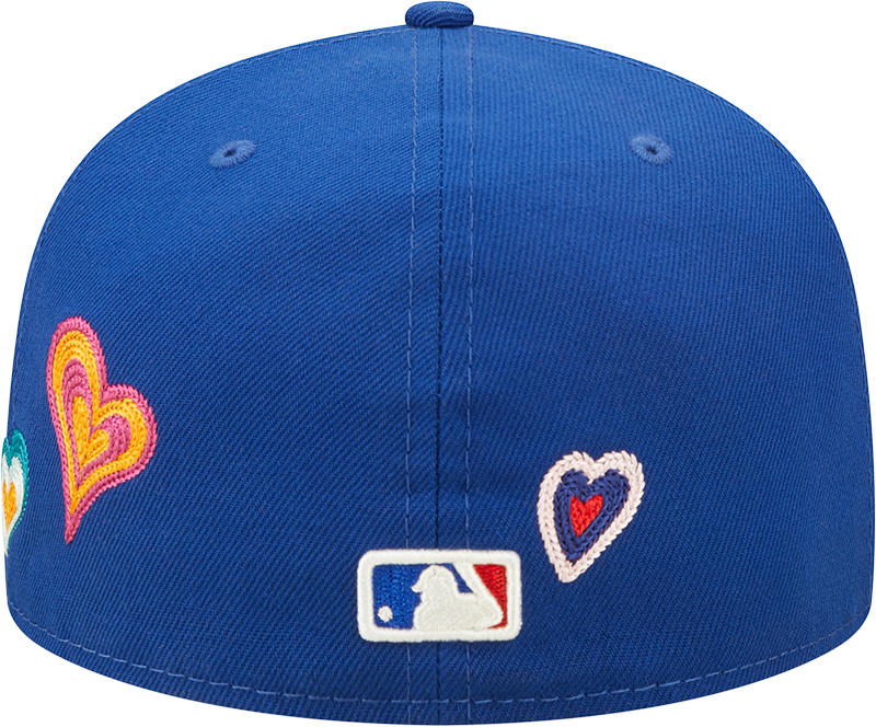 CHICAGO CUBS NEW ERA CHAIN STITCH HEART 59FIFTY CAP