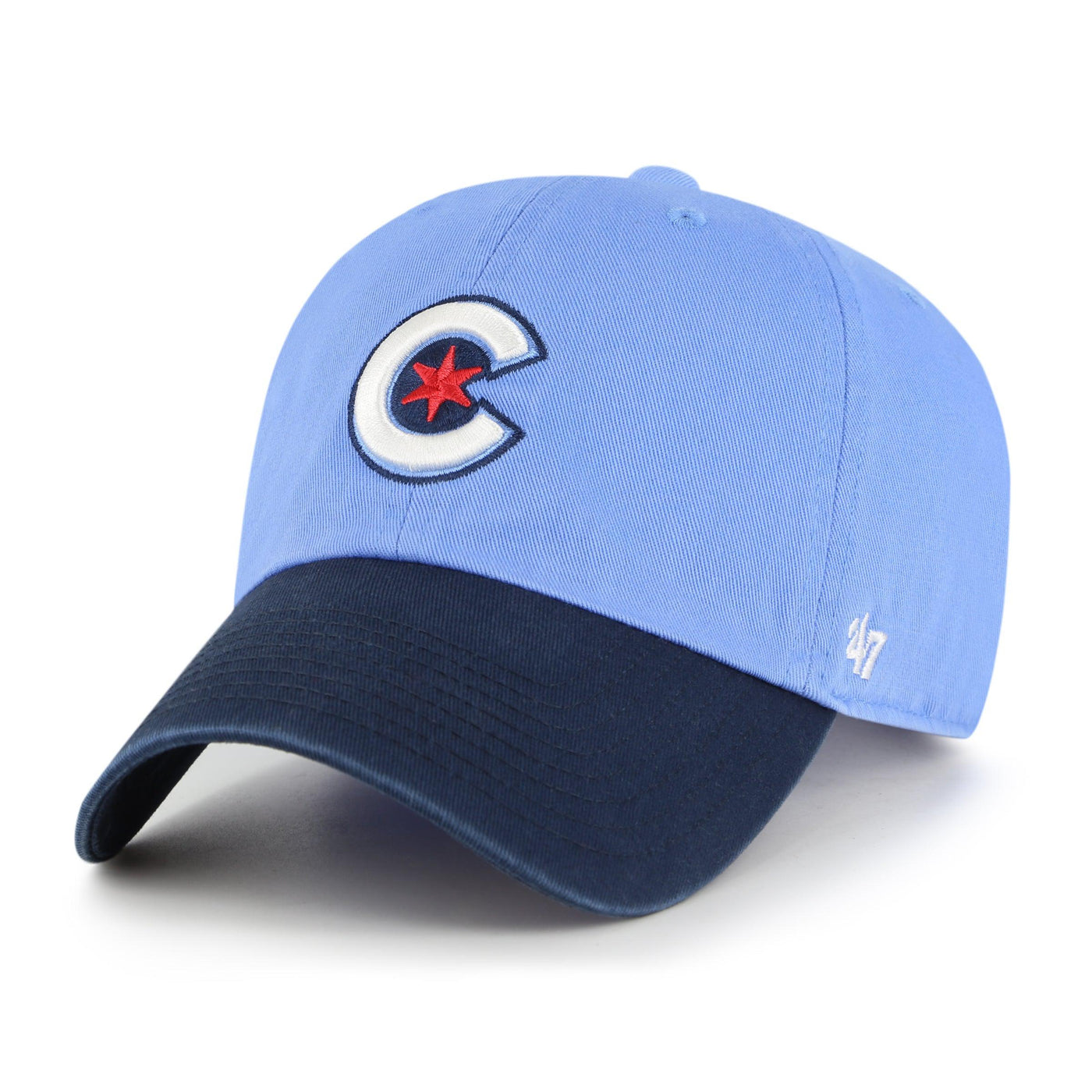 CHICAGO CUBS 47 BRAND CITY CONNECT REVERSE CLEAN UP CAP