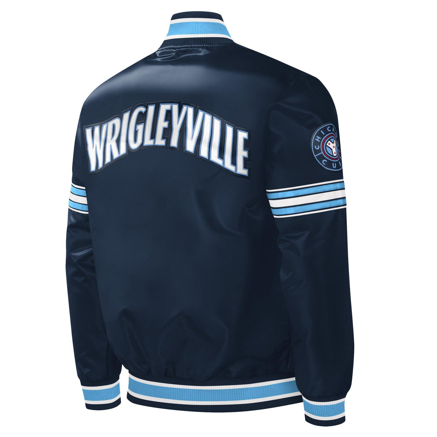 CHICAGO CUBS GIII MEN'S CITY CONNECT STARTER JACKET