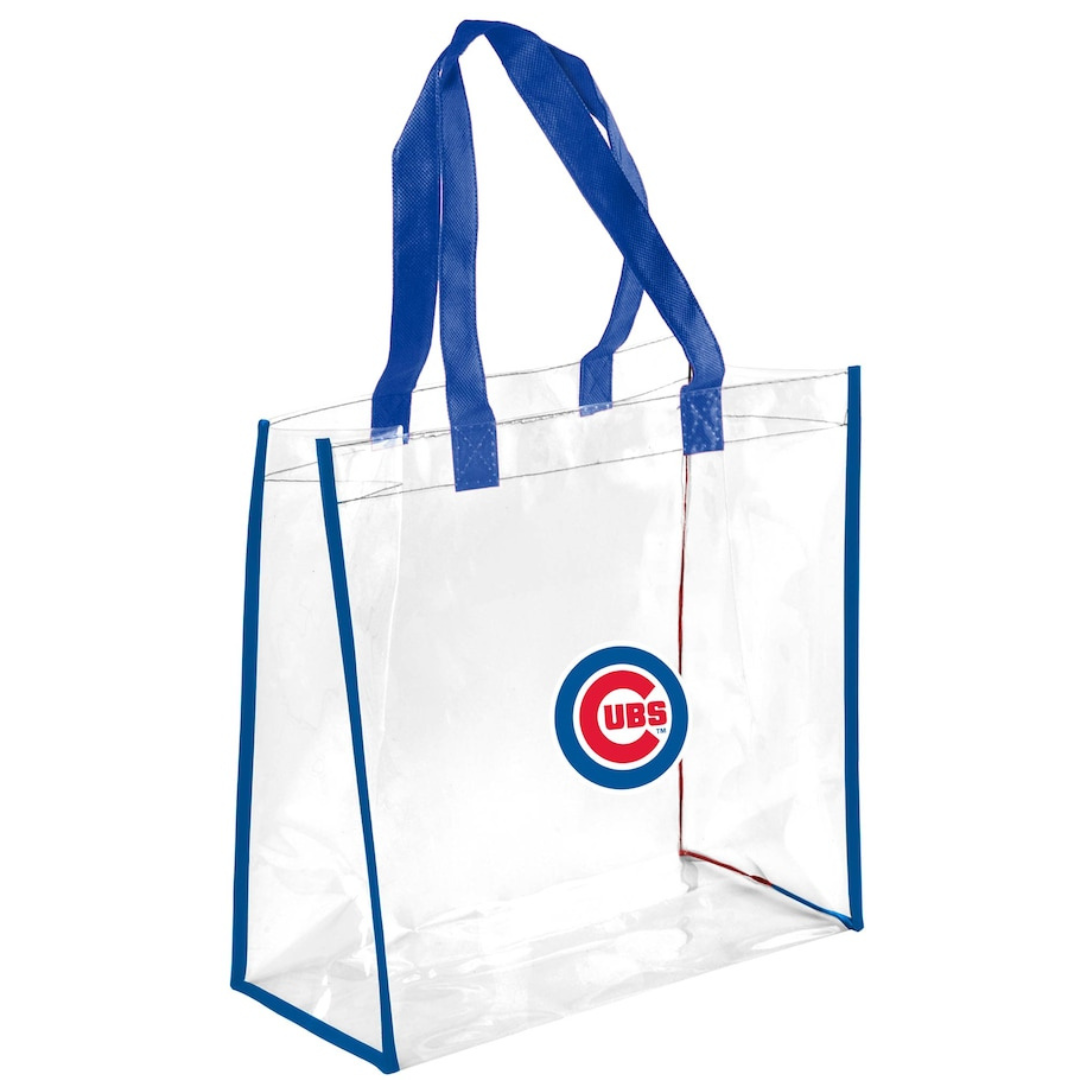 CHICAGO CUBS LITTLE EARTH CLEAR TOTE BAG