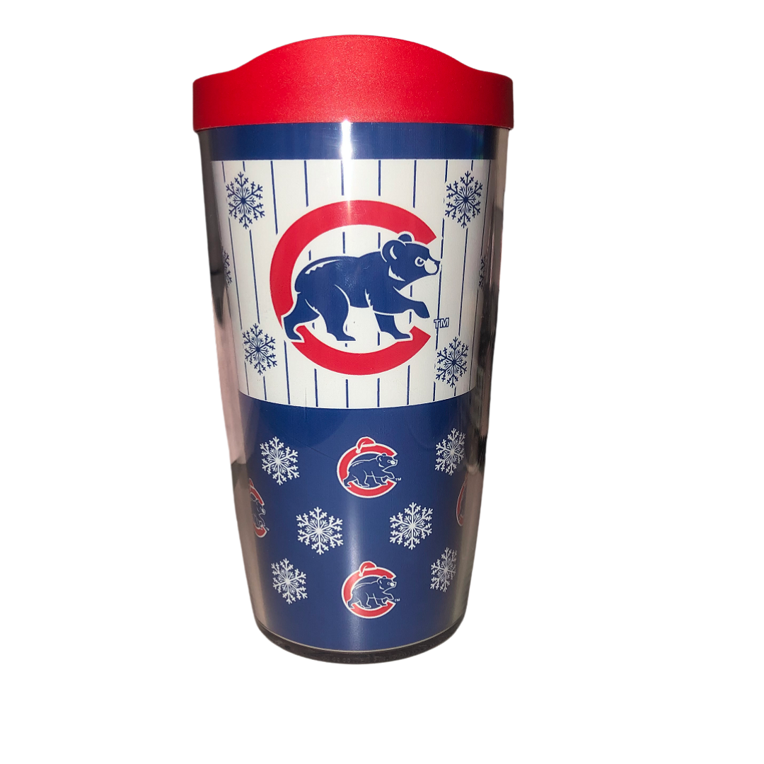 CHICAGO CUBS HOLIDAY SNOWFLAKE TERVIS TUMBLER - Ivy Shop