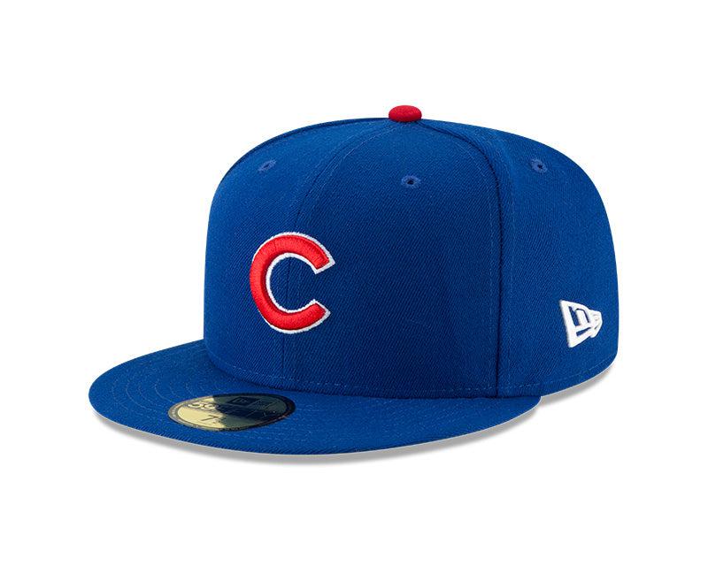 CHICAGO CUBS NEW ERA MEN'S HOME AUTHENTIC FITTED CAP