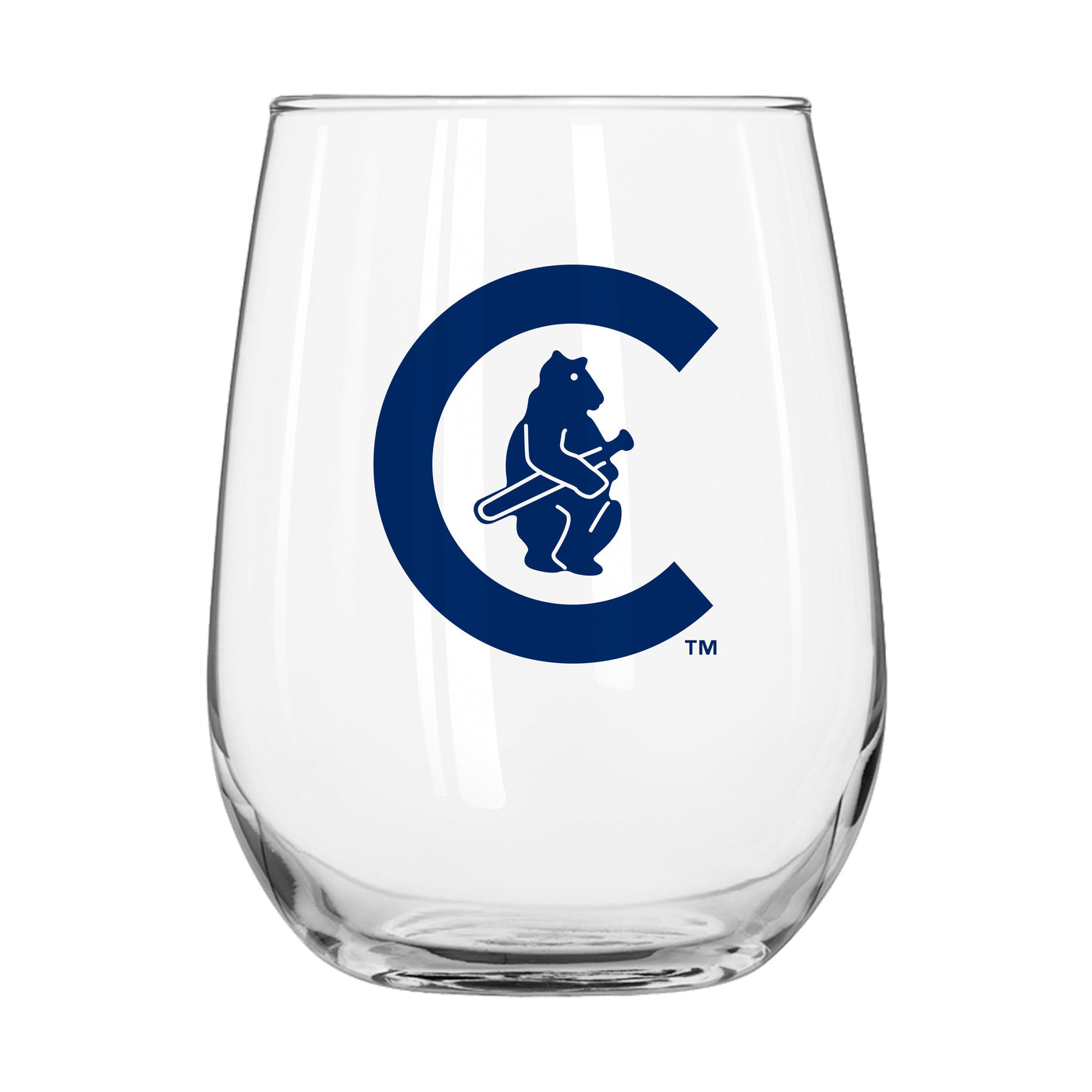 CHICAGO CUBS LOGO BRAND 1914 WINE GLASS