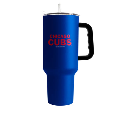 CHICAGO CUBS LOGO BRAND BULLSEYE 40 OZ TUMBLER