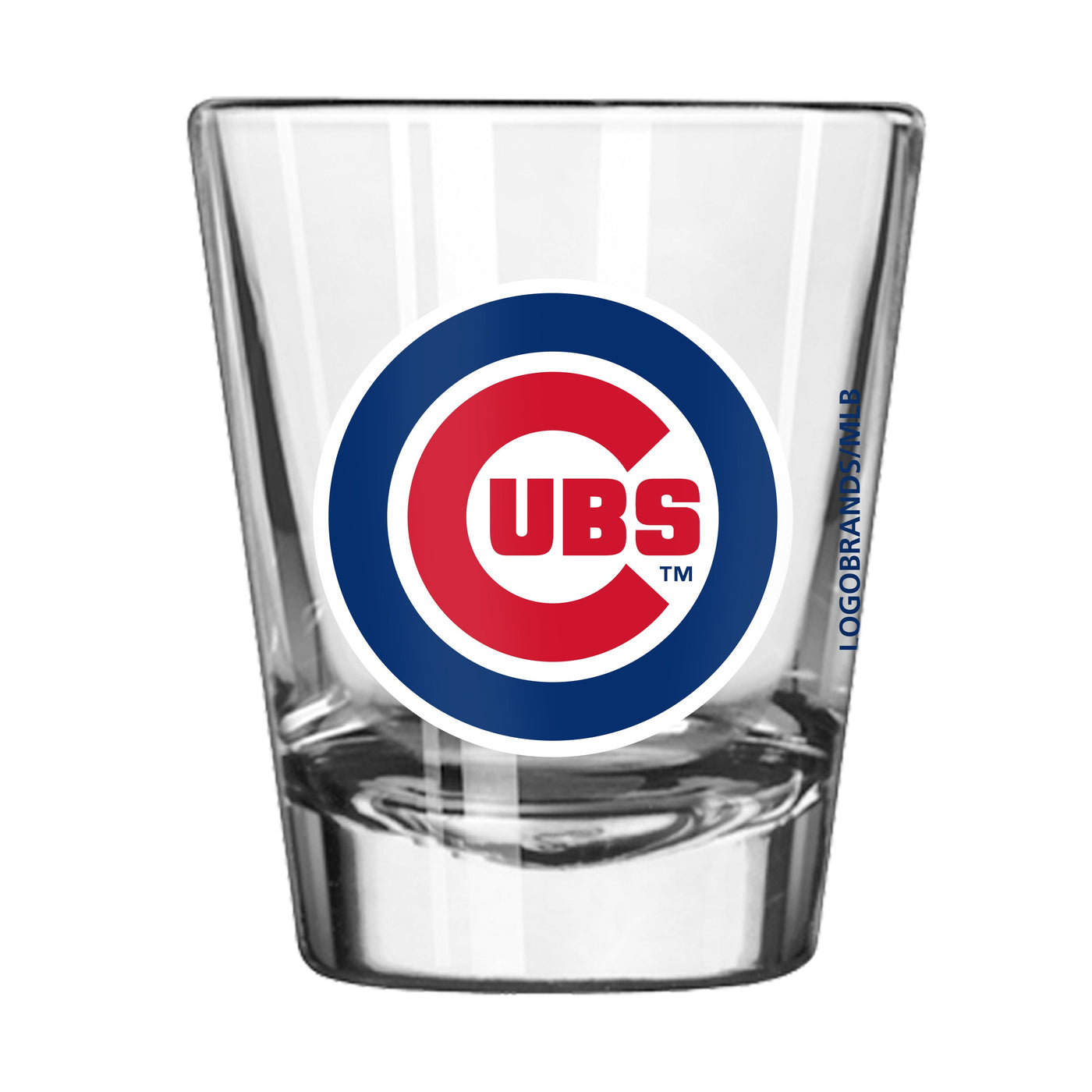 CHICAGO CUBS LOGO BRAND BULLSEYE SHOT GLASS