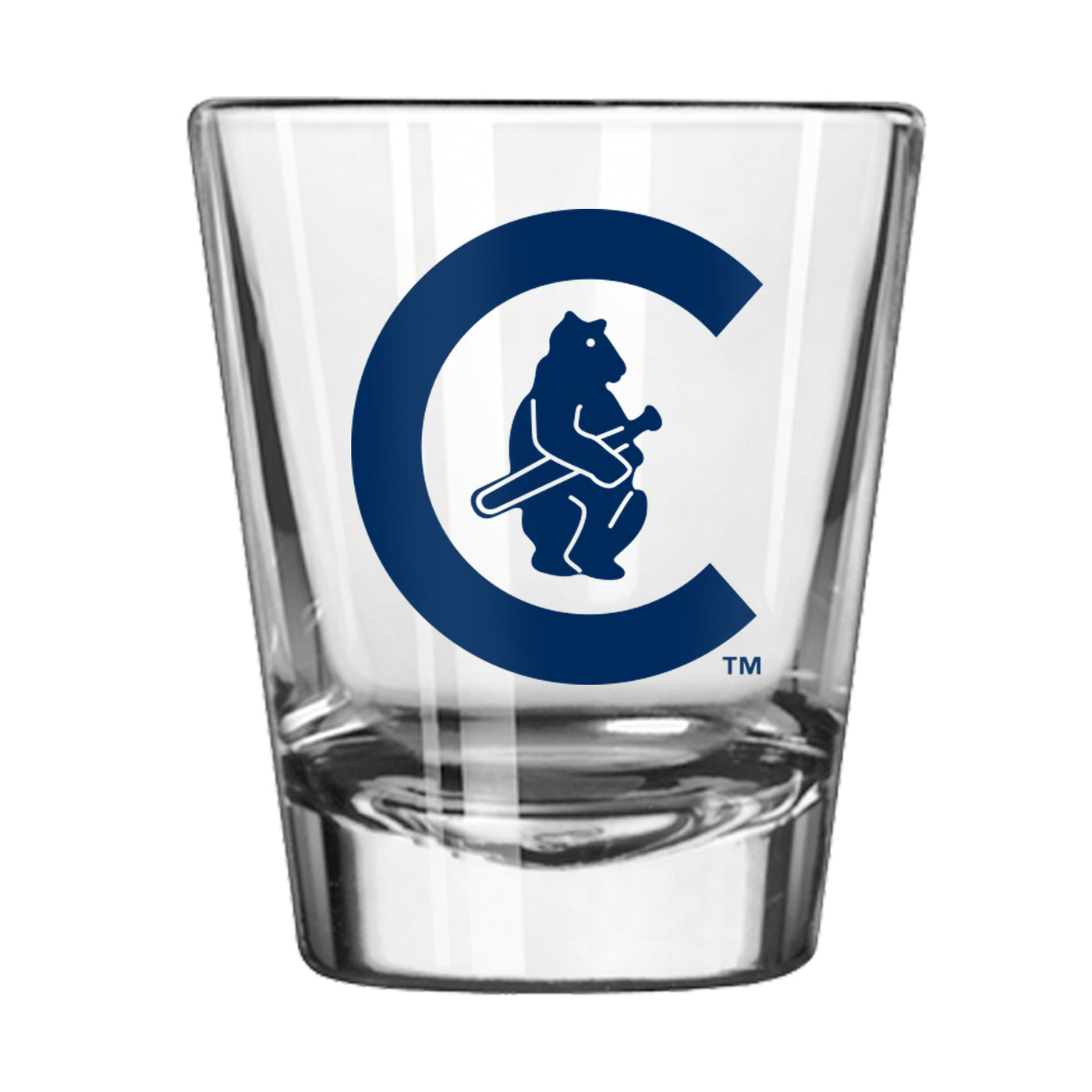 CHICAGO CUBS LOGO BRAND 1914 BEAR SHOT GLASS