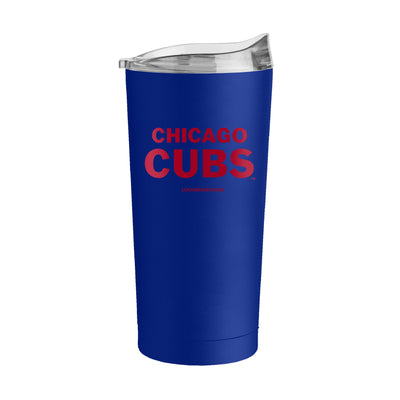 CHICAGO CUBS LOGO BRAND BULLSEYE ROYAL TUMBLER