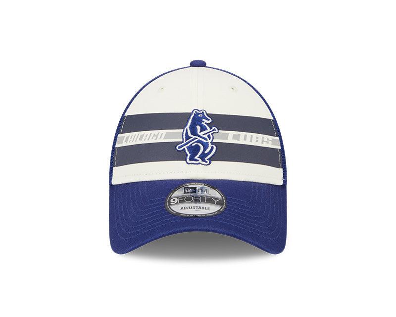 CHICAGO CUBS NEW ERA 1914 LOGO STRIPED ADJUSTABLE CAP