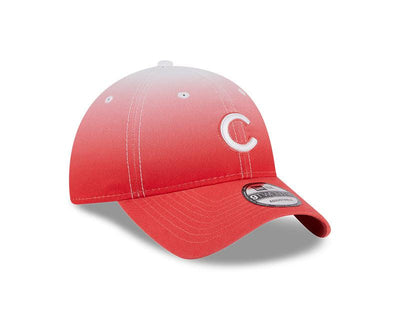CHICAGO CUBS NEW ERA COLOR PACK OMBRE RED ADJUSTABLE CAP