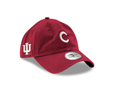 CHICAGO CUBS AND INDIANA UNIVERSITY NEW ERA ADJUSTABLE CAP