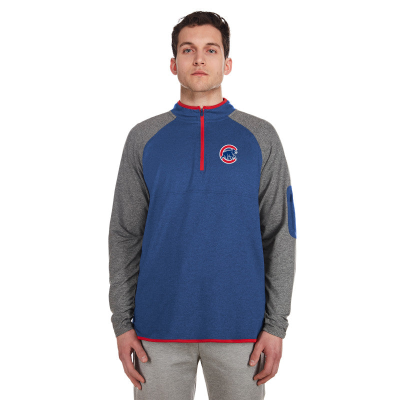CHICAGO CUBS NEW ERA MEN'S ACTIVE 1/4 ZIP