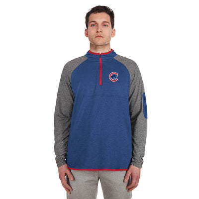 CHICAGO CUBS NEW ERA MEN'S ACTIVE 1/4 ZIP