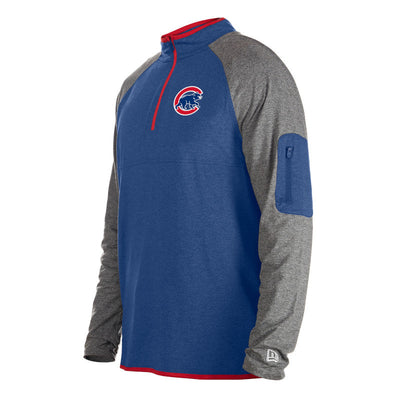CHICAGO CUBS NEW ERA MEN'S ACTIVE 1/4 ZIP