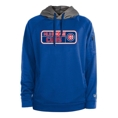 CHICAGO CUBS NEW ERA MEN'S ACTIVE ROYAL HOODIE