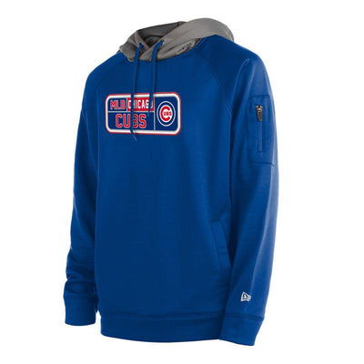 CHICAGO CUBS NEW ERA MEN'S ACTIVE ROYAL HOODIE