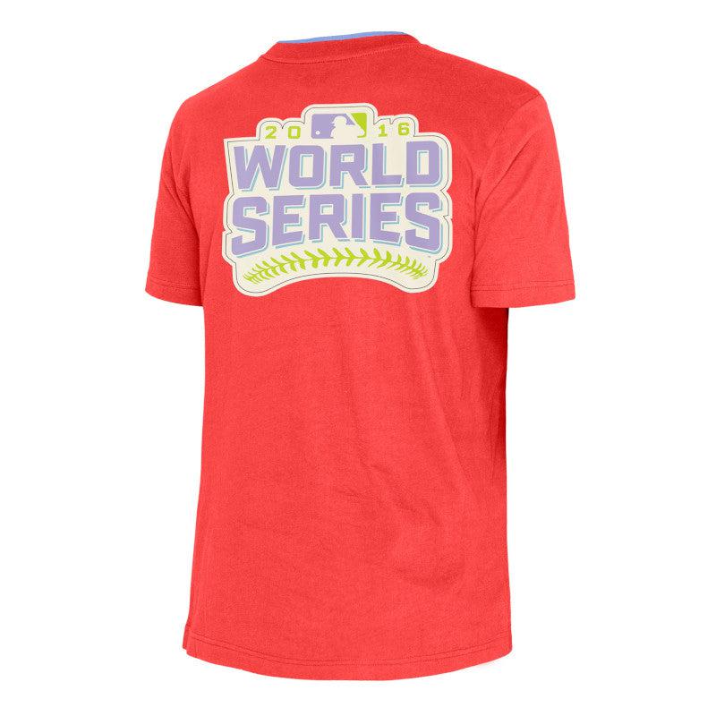 Chicago Cubs New Era Men's Orange Color Pack World Series Logo Tee XL