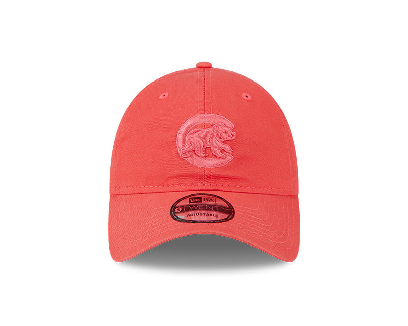 CHICAGO CUBS NEW ERA MEN'S WALKING BEAR ORANGE TONAL 9TWENTY ADJUSTABLE CAP